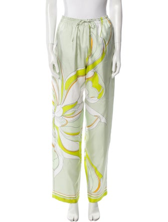 Tory Burch Silk Wide Leg Pants
