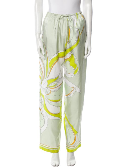 Tory Burch Silk Wide Leg Pants