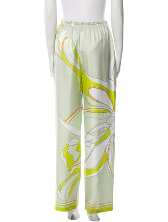 Tory Burch Silk Wide Leg Pants
