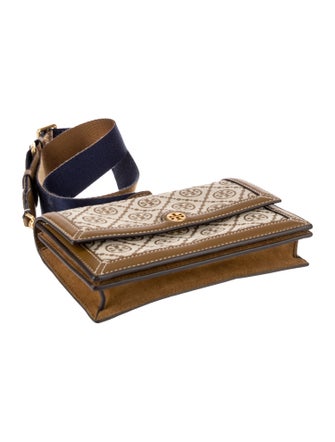 Tory Burch Canvas Messenger Bag