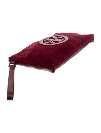 Tory Burch Suede Clutch