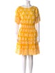 Tory Burch Printed Knee-Length Dress