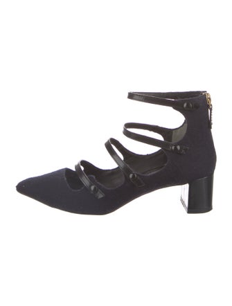 Tory Burch Wool Lace-Up Boots