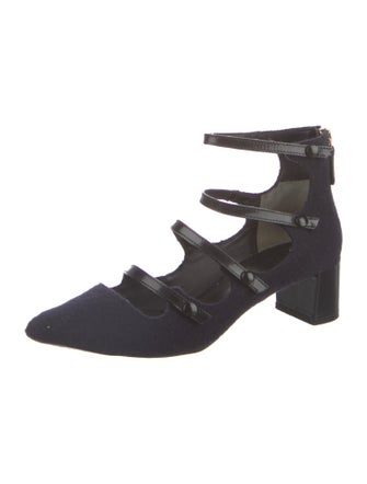 Tory Burch Wool Lace-Up Boots