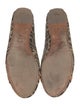 Tory Burch Leather Animal Print Ballet Flats