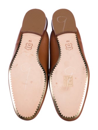 Tory Burch Leather Mules