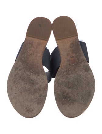 Tory Burch Leather Slides