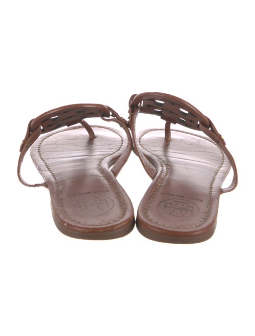 Tory Burch Leather Flip Flops