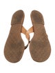 Tory Burch Leather Flip Flops