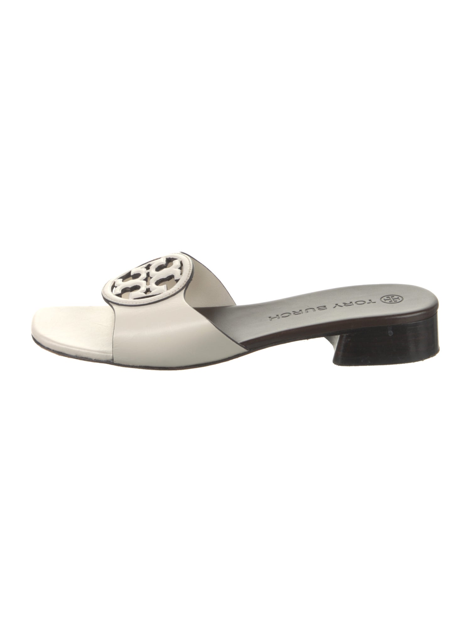Tory Burch Leather Slides