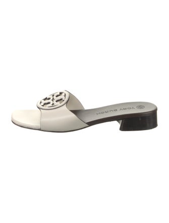 Tory Burch Leather Slides