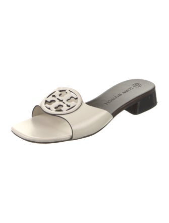 Tory Burch Leather Slides