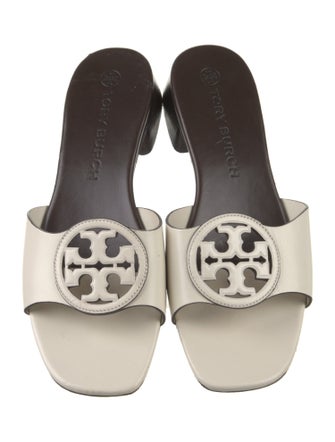 Tory Burch Leather Slides