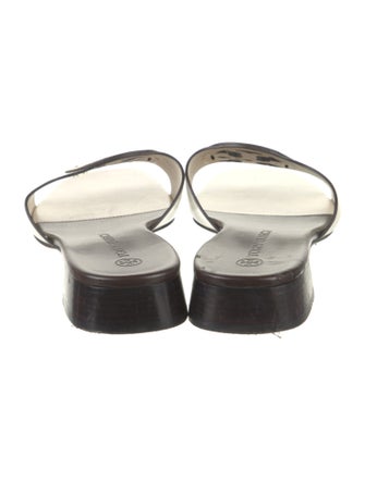 Tory Burch Leather Slides