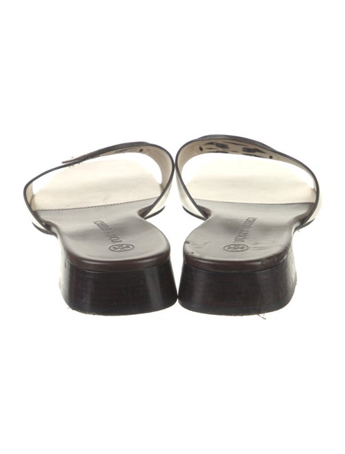 Tory Burch Leather Slides