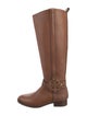 Tory Burch Leather Riding Boots
