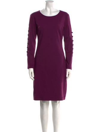 Tory Burch Scoop Neck Knee-Length Dress