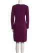 Tory Burch Scoop Neck Knee-Length Dress