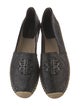 Tory Burch Printed Whipstitch Trim Espadrilles