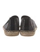 Tory Burch Printed Whipstitch Trim Espadrilles
