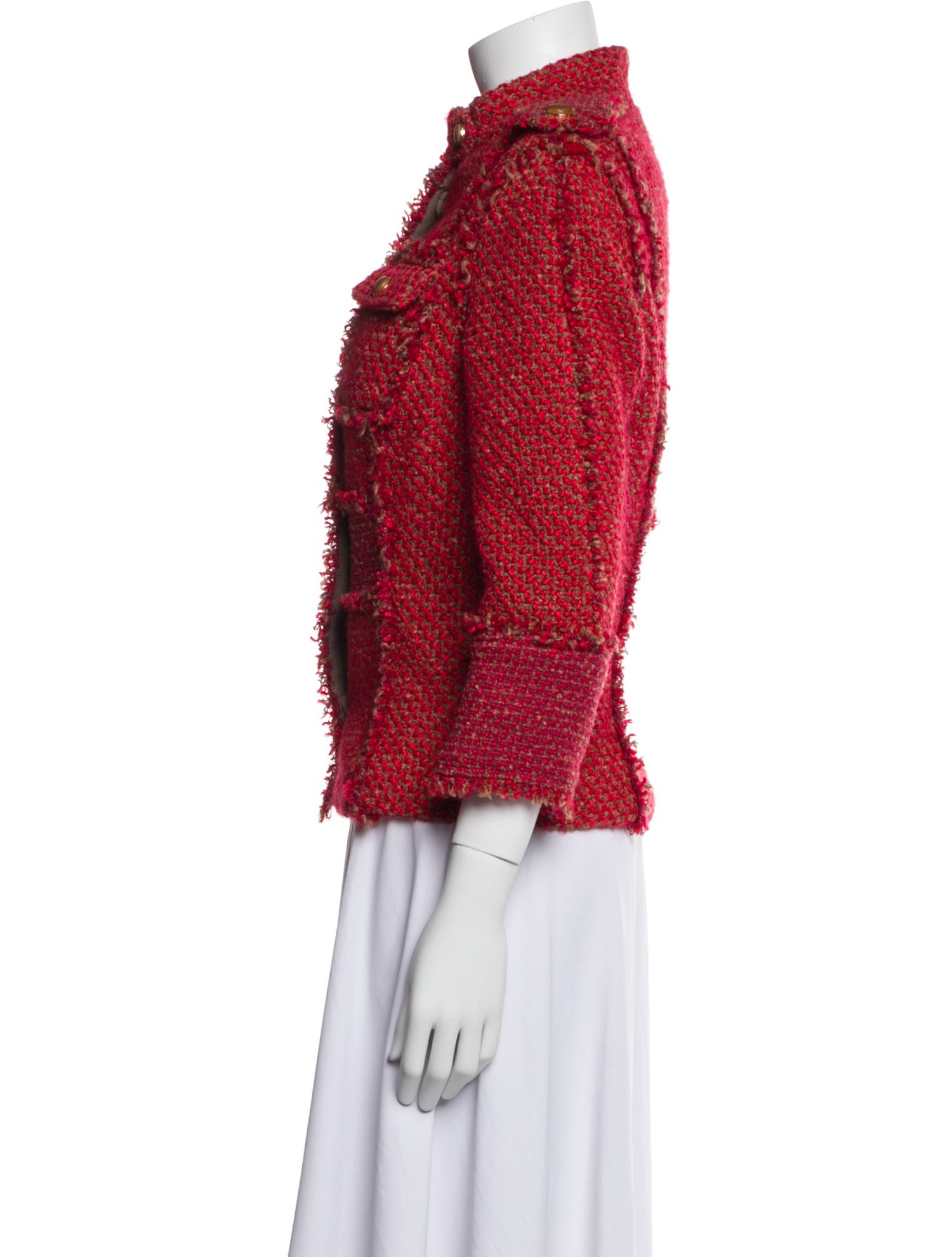 Tory Burch Tweed Pattern Evening Jacket