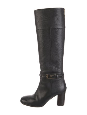 Tory Burch Leather Riding Boots