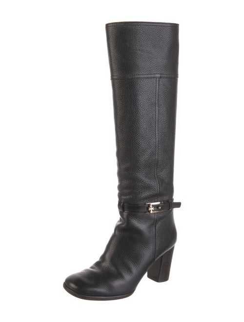 Tory Burch Leather Riding Boots