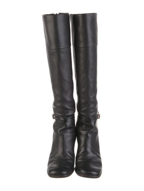 Tory Burch Leather Riding Boots