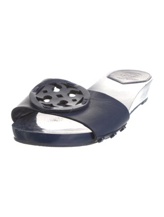 Tory Burch Leather Slides