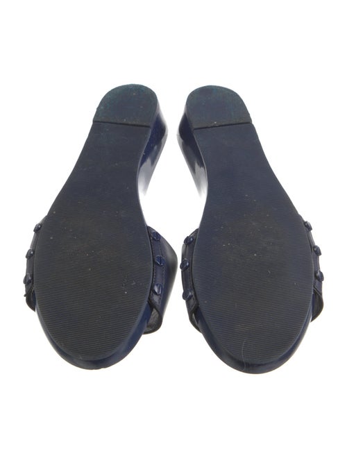 Tory Burch Leather Slides