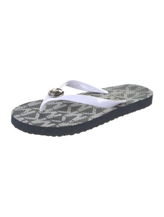 Tory Burch Rubber Printed Flip Flops
