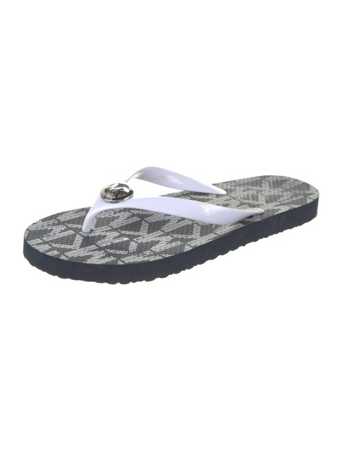 Tory Burch Rubber Printed Flip Flops