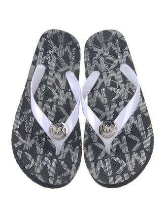 Tory Burch Rubber Printed Flip Flops