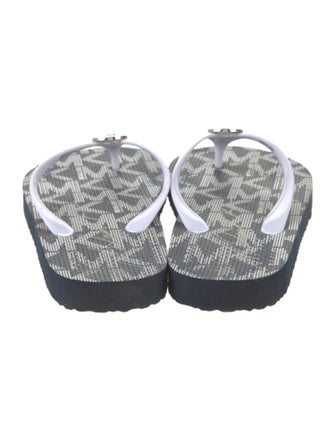Tory Burch Rubber Printed Flip Flops