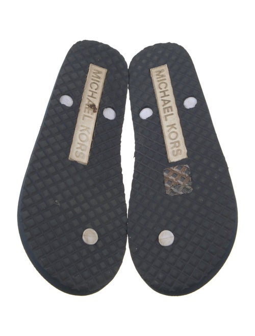 Tory Burch Rubber Printed Flip Flops