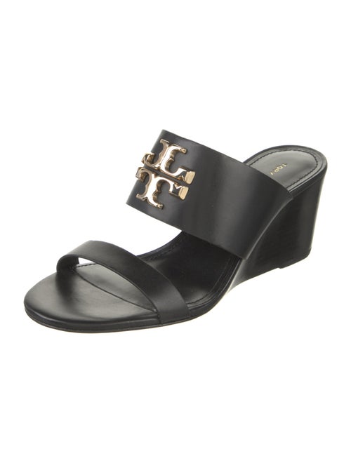 Tory Burch Leather Printed Slides