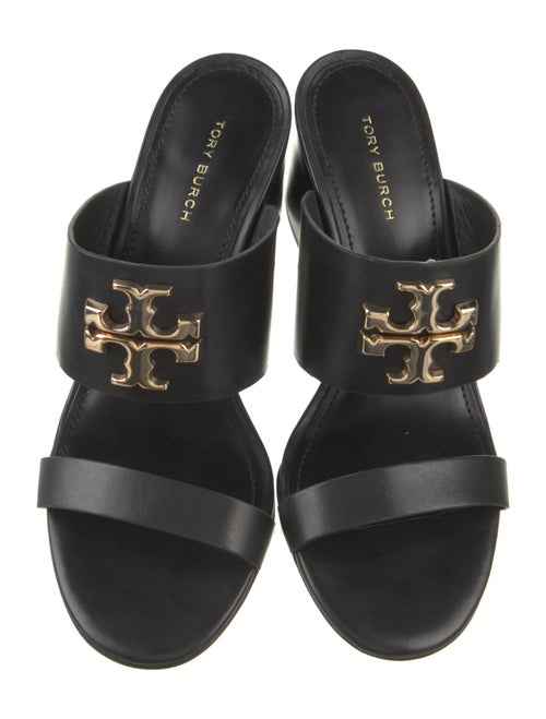 Tory Burch Leather Printed Slides