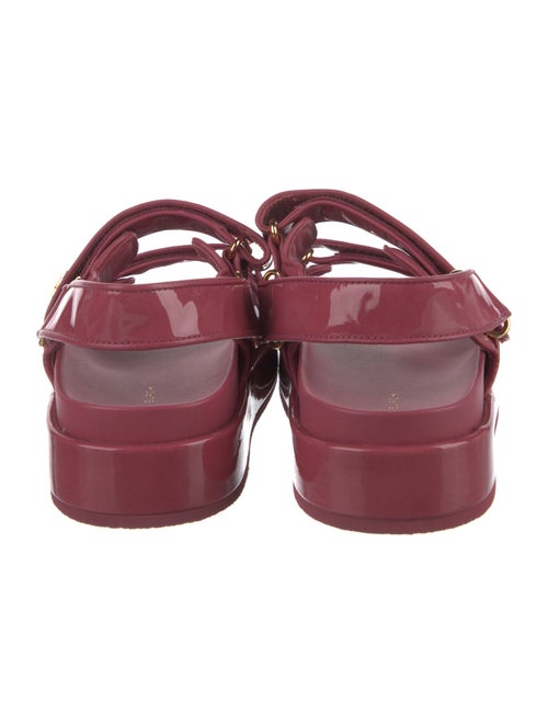Tory Burch Patent Leather Slingback Sandals