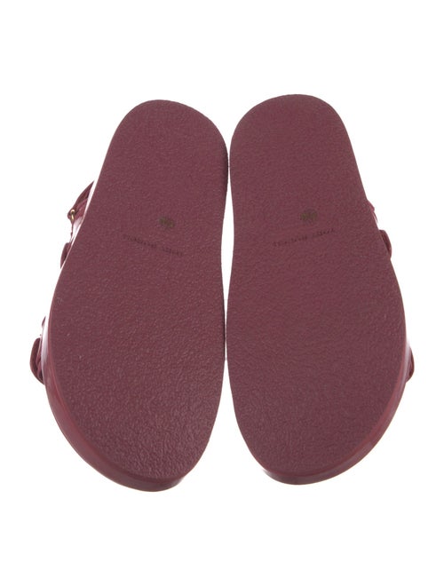 Tory Burch Patent Leather Slingback Sandals