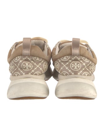 Tory Burch Suede Printed Sneakers