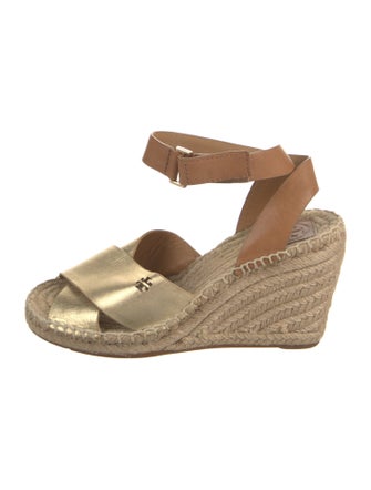 Tory Burch Leather Espadrilles