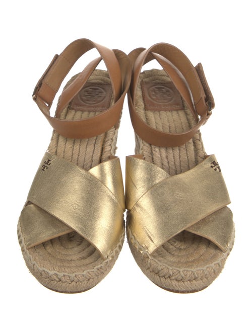 Tory Burch Leather Espadrilles