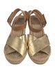 Tory Burch Leather Espadrilles