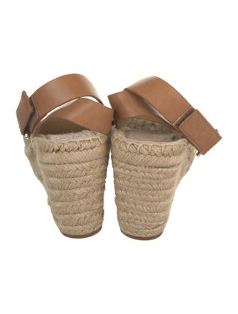 Tory Burch Leather Espadrilles