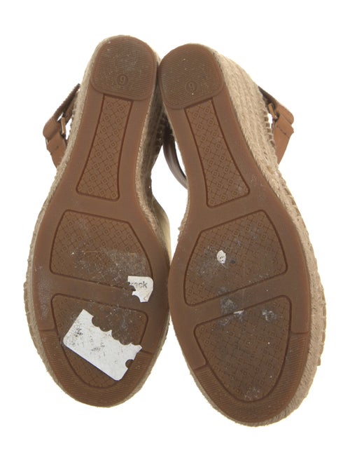 Tory Burch Leather Espadrilles