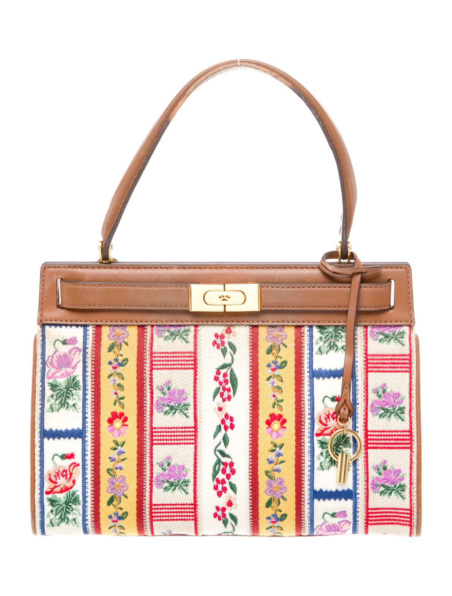 Tory Burch Leather Top Handle Bag