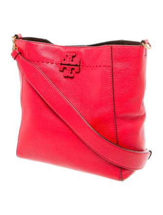 Tory Burch Leather Messenger Bag