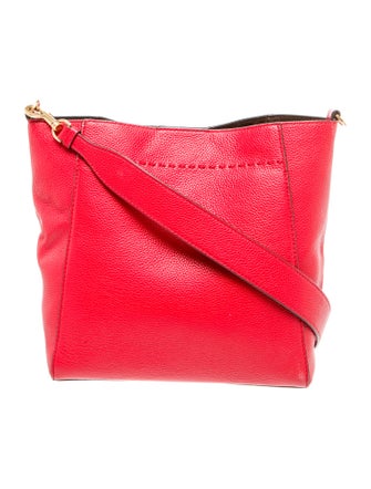 Tory Burch Leather Messenger Bag