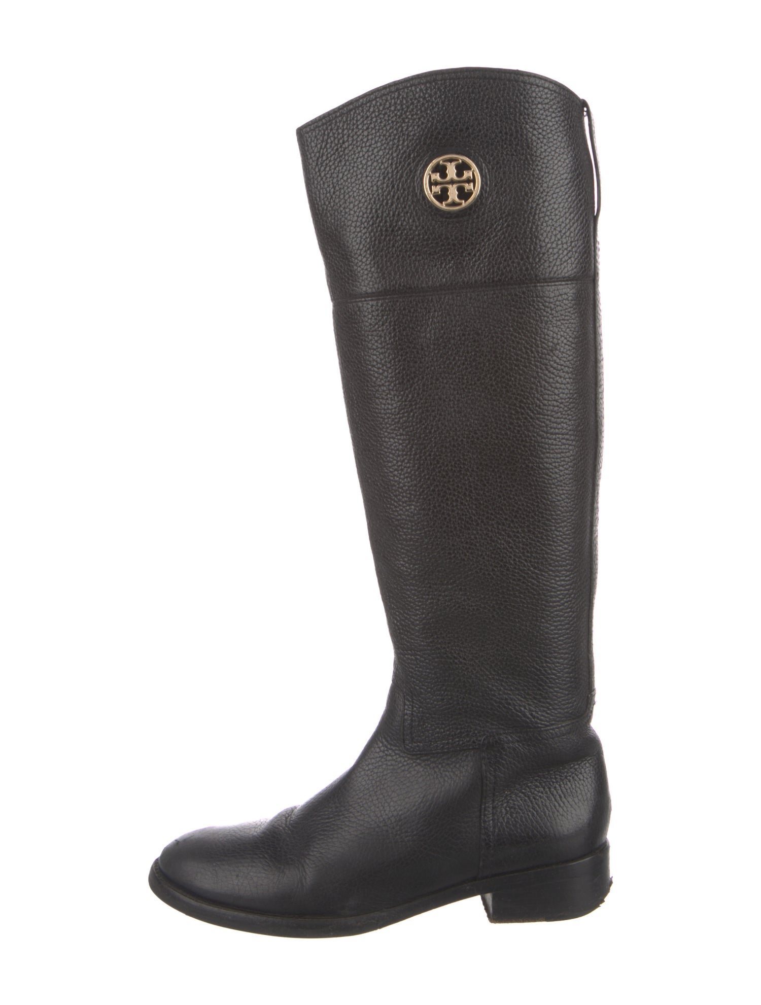 Tory Burch Leather Riding Boots