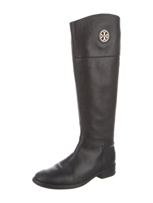 Tory Burch Leather Riding Boots